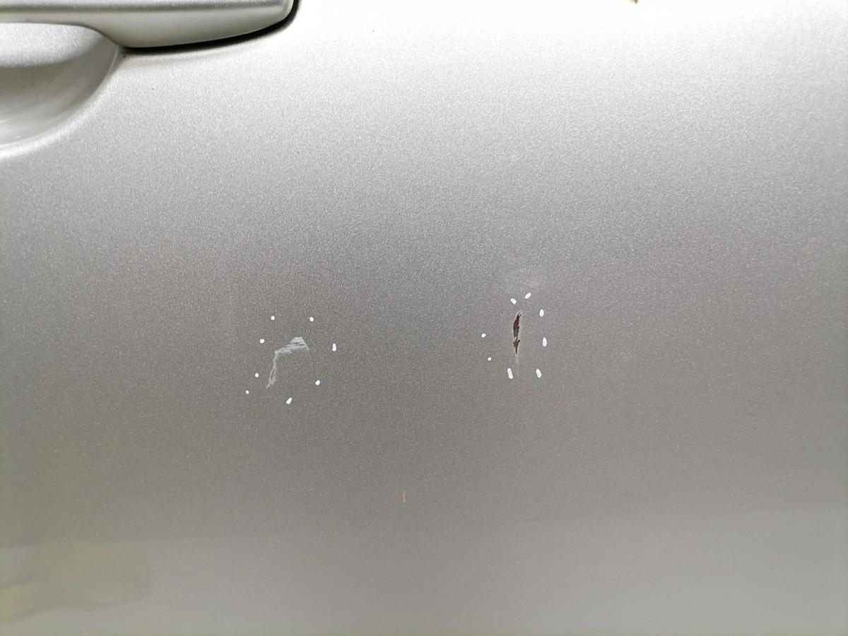 Mazda 3 BK original T&uuml;r vorn rechts 24E Sparkling Silver Flie&szlig;heck Rohbau BJ05